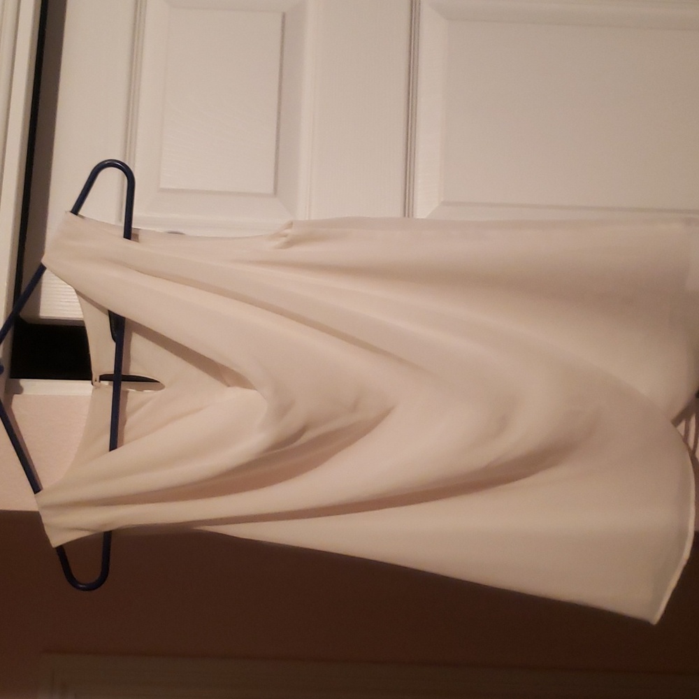 Ann Taylor Womens Pink Small Sleeveless Top beige